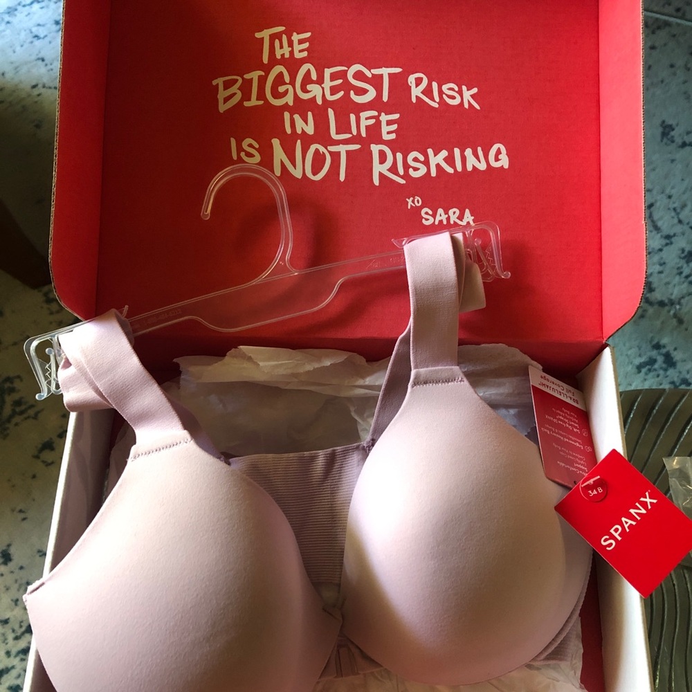 SPANX BRA-LLELUJAH FULL COVERAGE 36B color Luxe Lilac. Brand new with tags
